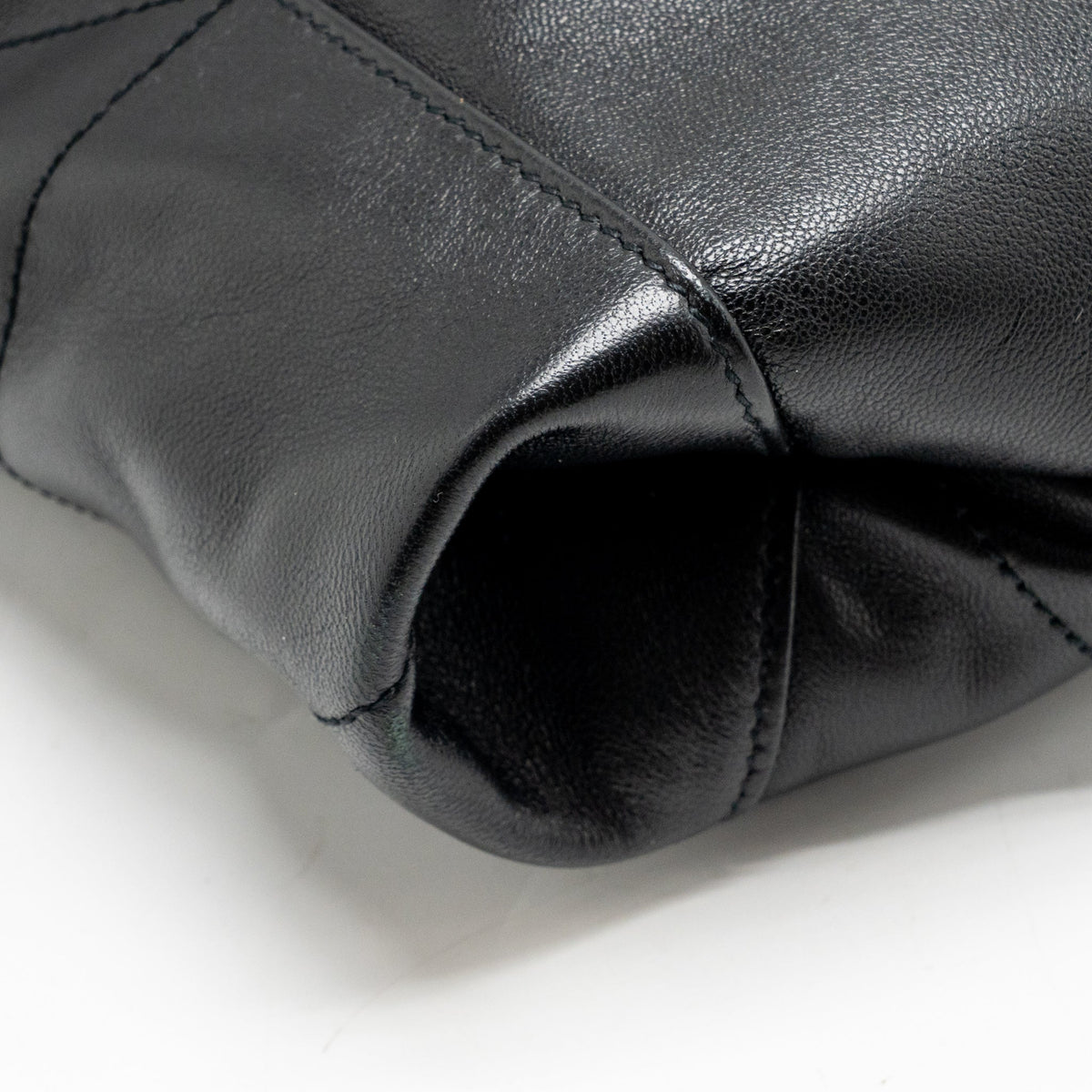 Saint Laurent/YSL Jamie Pochon Shoulder Bag Lambskin Black GHW