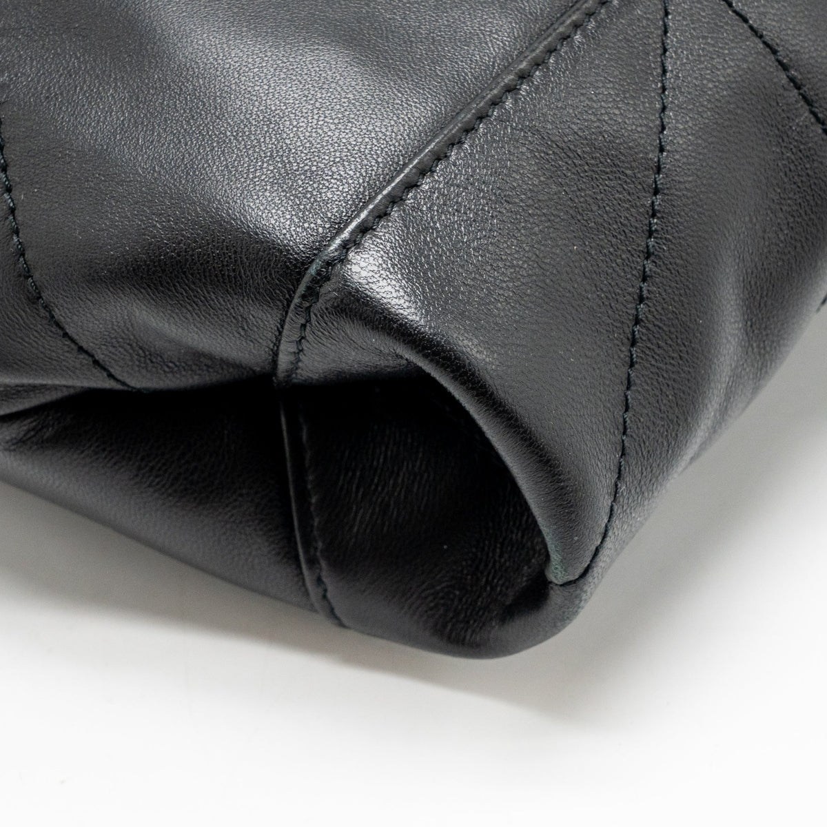 Saint Laurent/YSL Jamie Pochon Shoulder Bag Lambskin Black GHW
