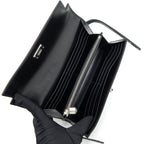 HERMES KELLY CLASSIC LONG WALLET BOX BLACK SHW