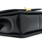 CHANEL 21A GOLD CRUSH FLAP BAG CALFSKIN BLACK GHW (MICROCHIP)