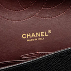 CHANEL JUMBO CLASSIC DOUBLE FLAP BAG CAVIAR BLACK GHW