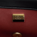 CHANEL 21A GOLD CRUSH FLAP BAG CALFSKIN BLACK GHW (MICROCHIP)