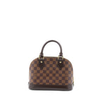 LOUIS VUITTON ALMA BB DAMIER EBENE CANVAS GHW