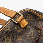 LOUIS VUITTON VINTAGE TOP HANDLE BAG MONOGRAM CANVAS GHW