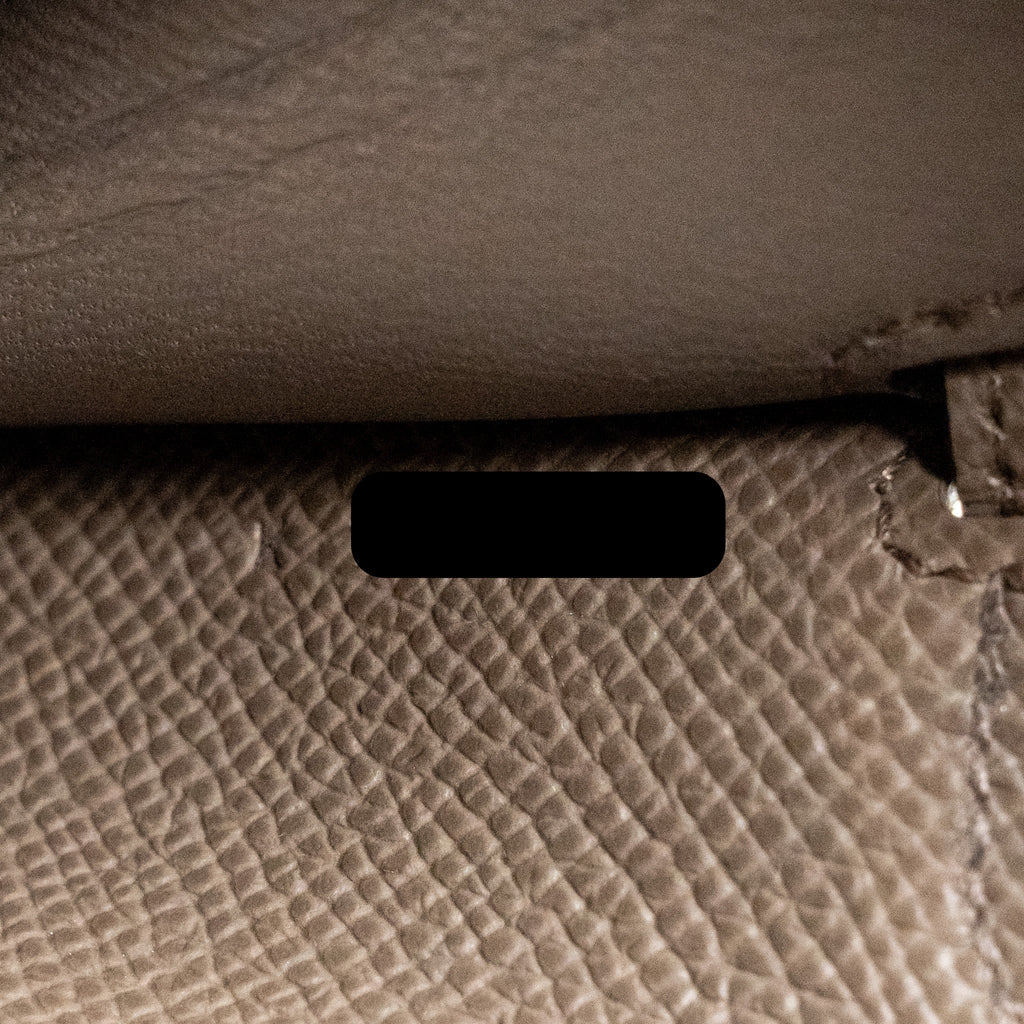 Hermes Kelly to Go Epsom Gris Etain GHW