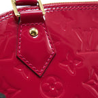 LOUIS VUITTON ALMA BB PATENT LEATHER INDIAN ROSE