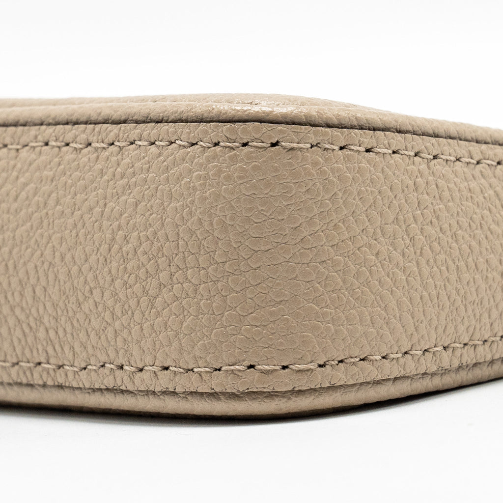 LOUIS VUITTON EASY POUCH ON STRAP MONOGRAM EMPREINETE GREY GHW
