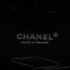 CHANEL MEDIUM CLASSIC DOUBLE FLAP BAG CHEVRON CAVIAR BLACK SHW