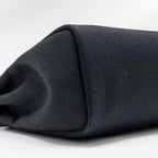 HERMES HERBAG 31 ZIP BAG CANVAS/LEATHER BLACK SHW