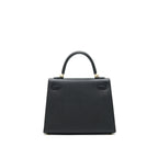 Hermes Kelly Sellier 25 Epsom Black GHW