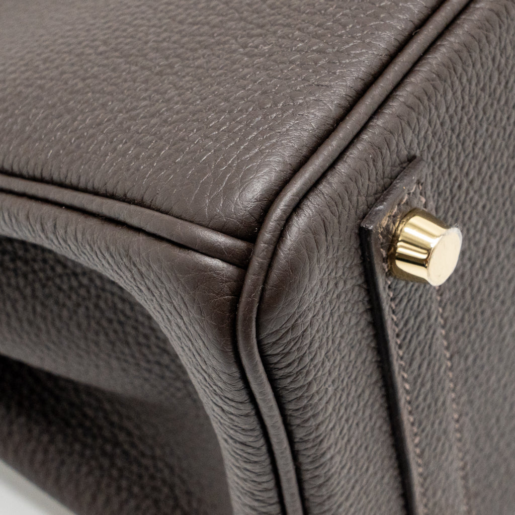 Hermes Birkin 25 Togo T3 BAI-BRUN GHW