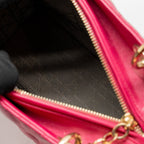 DIOR MEDIUM LADY DIOR LAMBSKIN PINK GHW