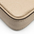 LOUIS VUITTON EASY POUCH ON STRAP MONOGRAM EMPREINETE GREY GHW