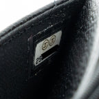 CHANEL CLASSIC WALLET ON CHAIN CAVIAR BLACK GHW