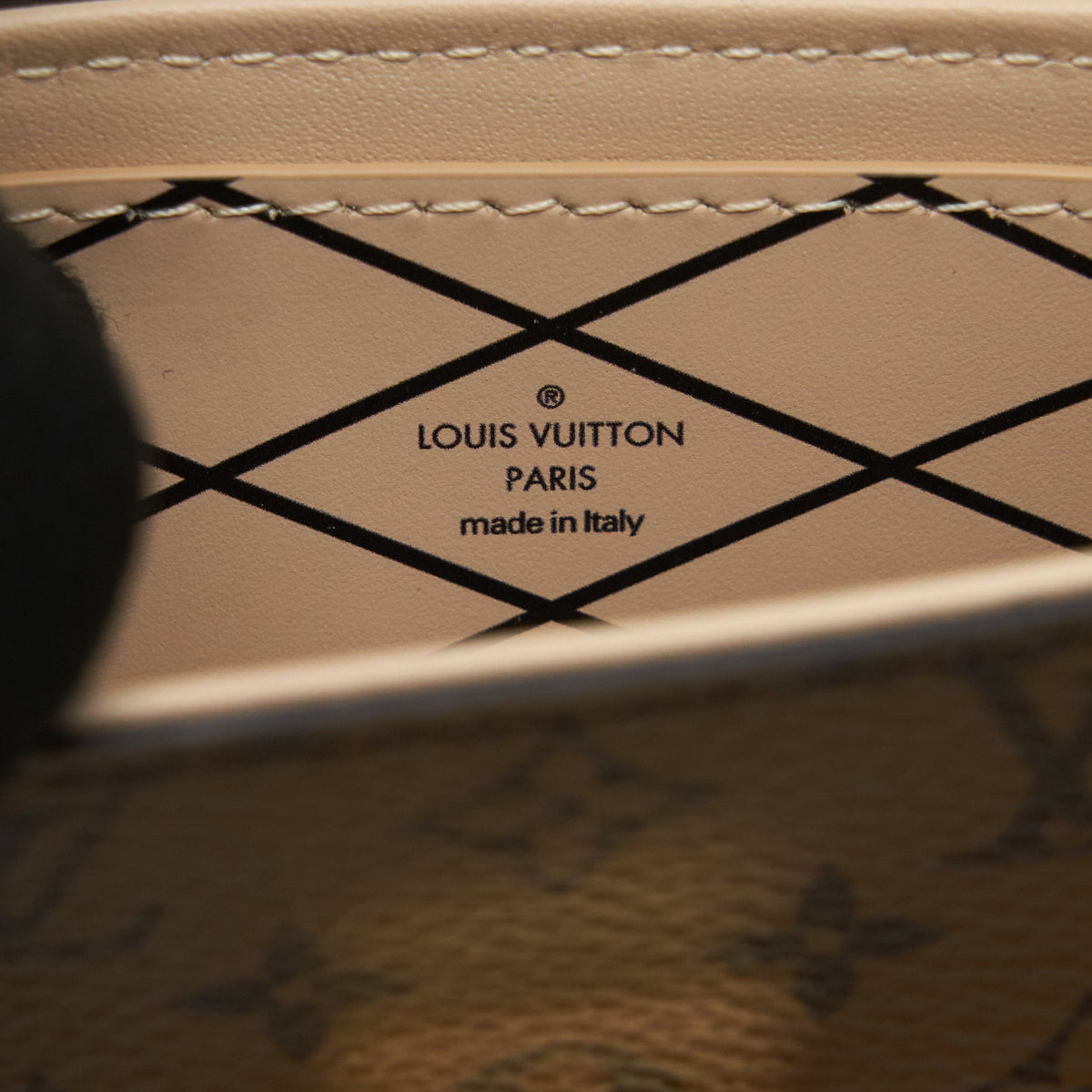 LOUIS VUITTON ESSENTIAL TRUNK WITH CHAIN REVERSE MONOGRAM