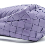 BOTTEGA VENETA MINI JODIE CALFSKIN PURPLE SHW