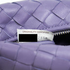 BOTTEGA VENETA MINI JODIE CALFSKIN PURPLE SHW