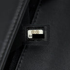 CHANEL BOY BAG NEW MEDIUM (28CM) LAMBSKIN BLACK RUTHENIUM GHW