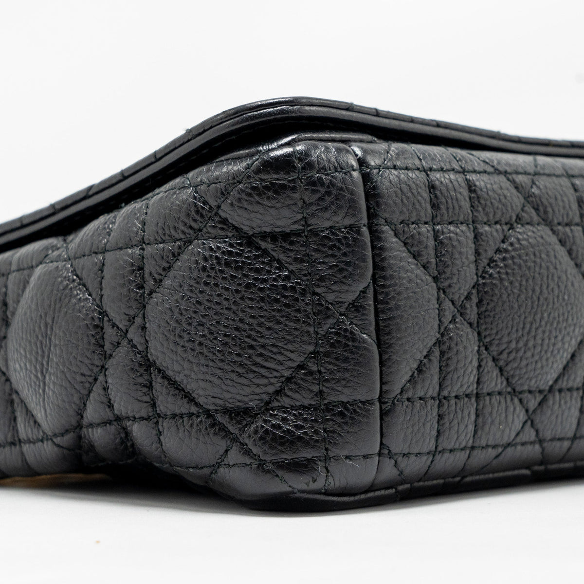 DIOR SMALL CARO BAG CALFSKIN BLACK GHW