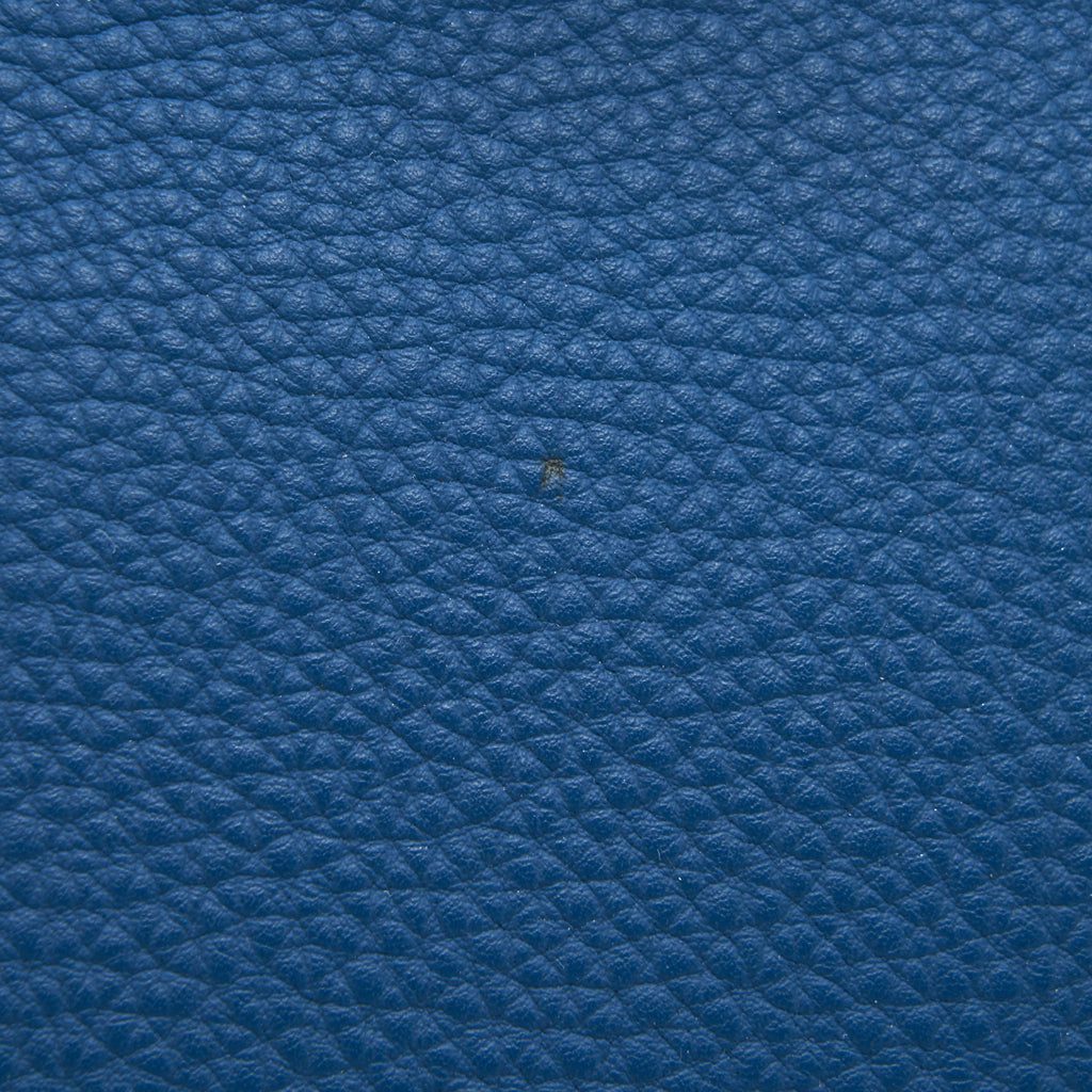 Hermes birkin 35 Bleu De Galice SHW Togo Leather in square