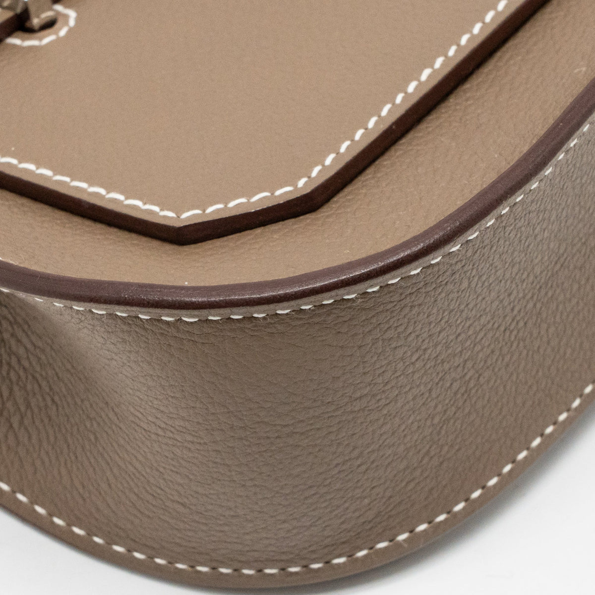 Hermes Mini Jypsiere evercolor Etoupe SHW