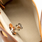 Hermes herbag 31 zip bag canvas/hunter leather beton SHW