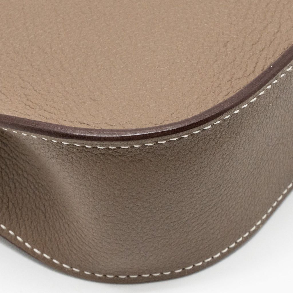 Hermes Mini Jypsiere evercolor Etoupe SHW