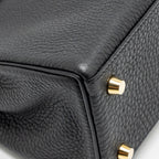 Hermes Kelly 25 Togo Black GHW