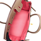 HERMES BIRKIN 30 SPECIAL ORDER TOGO ETOUPE/ ROSE AZALEE BRUSH GOLD HARDWARE