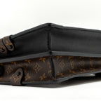 LOUIS VUITTON TRUNK CLUTCH MONOGRAM REVERSE CANVAS GHW