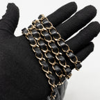 CHANEL MINI RECTANGULAR FLAP BAG LAMBSKIN BLACK LGHW