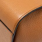 LOEWE MINI HAMMOCK DRAWSTRING BAG GRAINED CALFSKIN TAN GHW