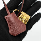 HERMES BIRKIN 25 EPSOM ROUGE H GHW