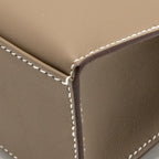 Hermes Kelly Pochette swift etoupe SHW