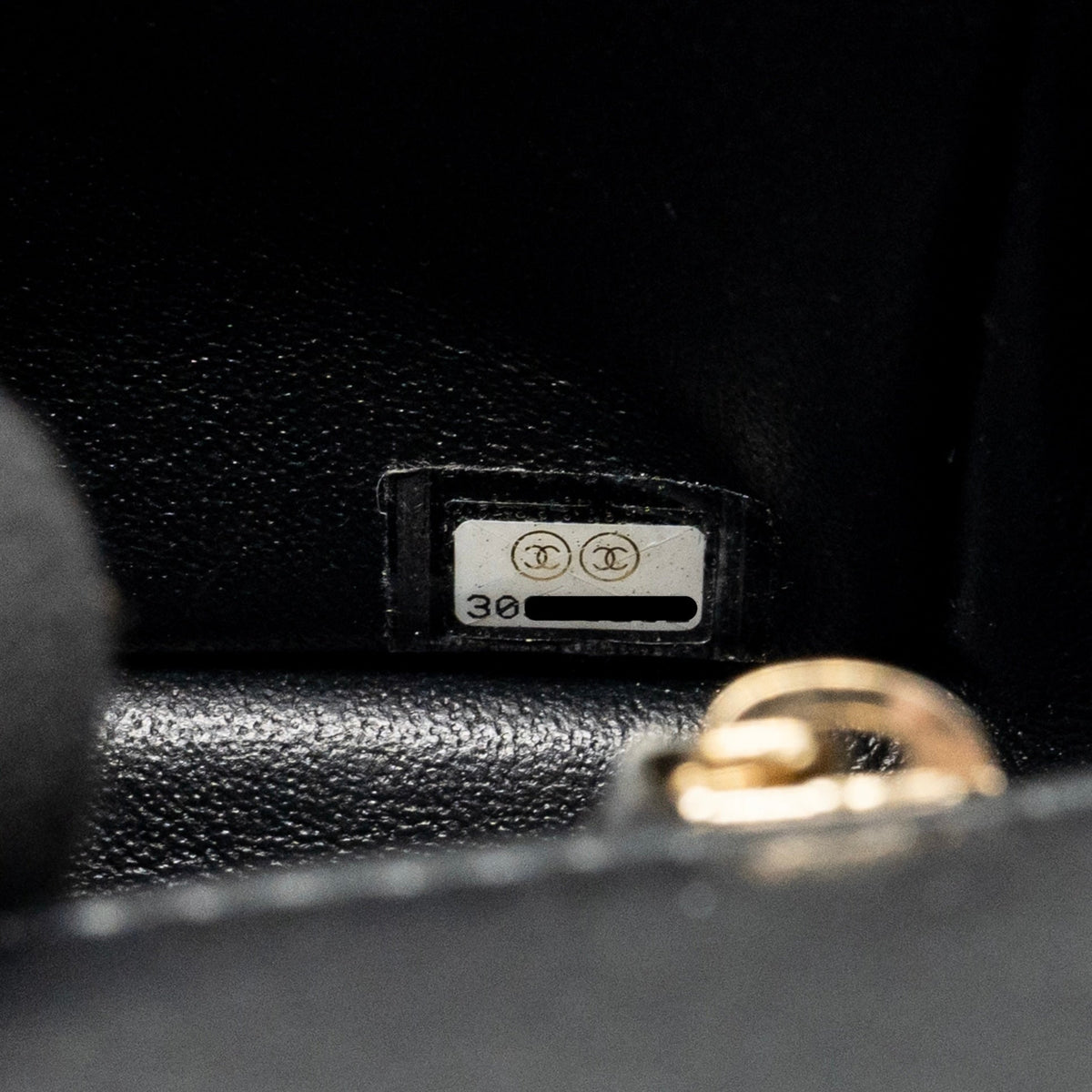 CHANEL MINI RECTANGULAR FLAP BAG LAMBSKIN BLACK LGHW