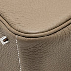 Hermes Mini Lindy II clemence etoupe SHW