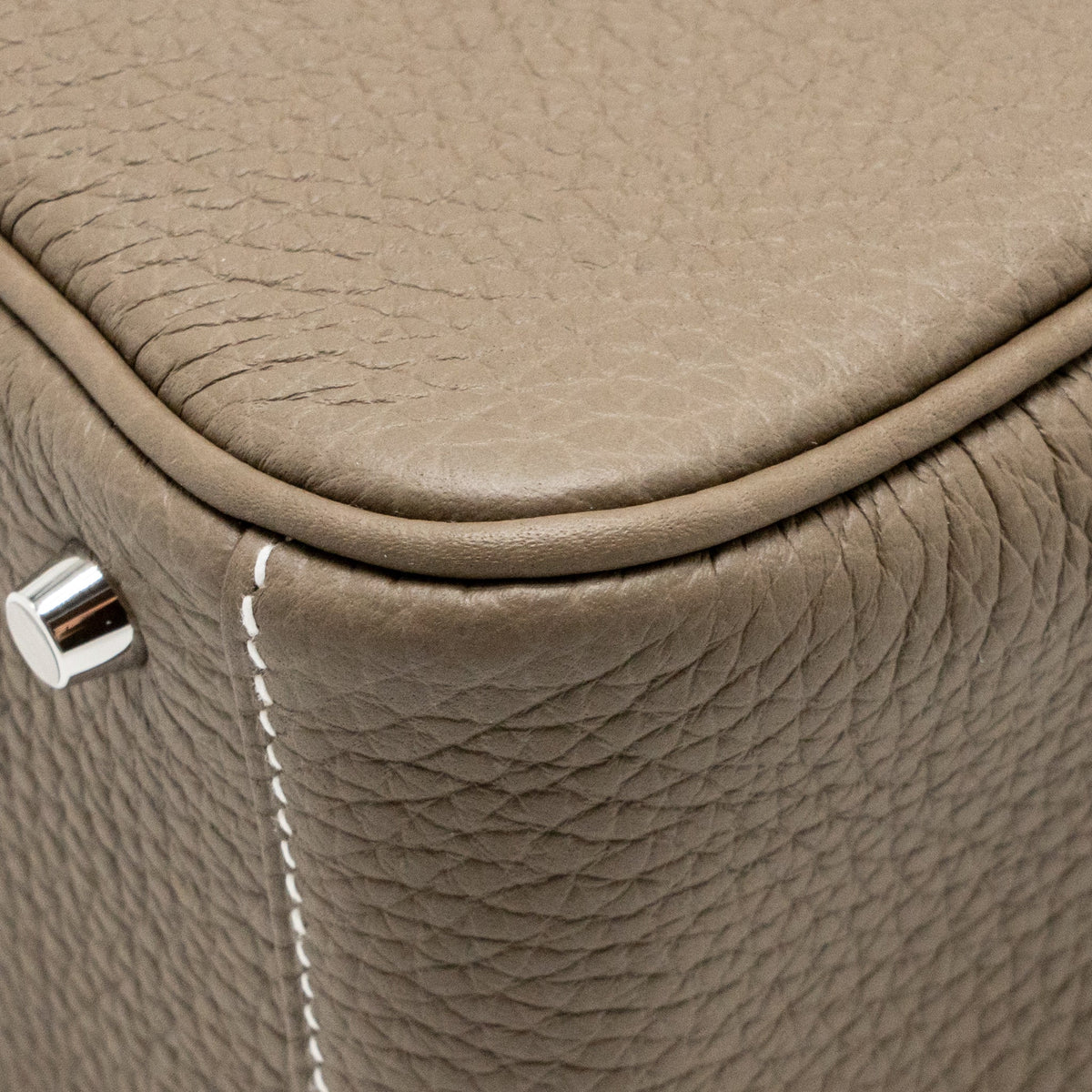Hermes Mini Lindy II clemence etoupe SHW