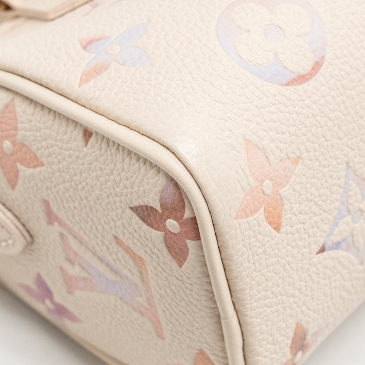 Louis Vuitton Nano Speedy Monogram Empreinte Leather Gradient Dream Colorway Multicolour LGHW