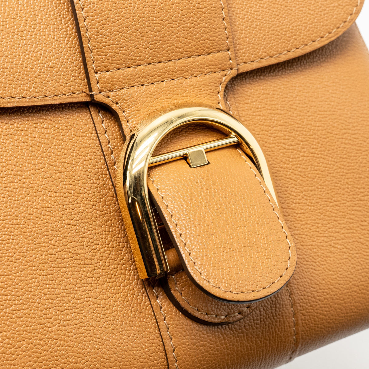 Delvaux mini brilliant calfskin brown GHW