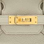 HERMES BIRKIN 25 TOGO 8L BETON GHW