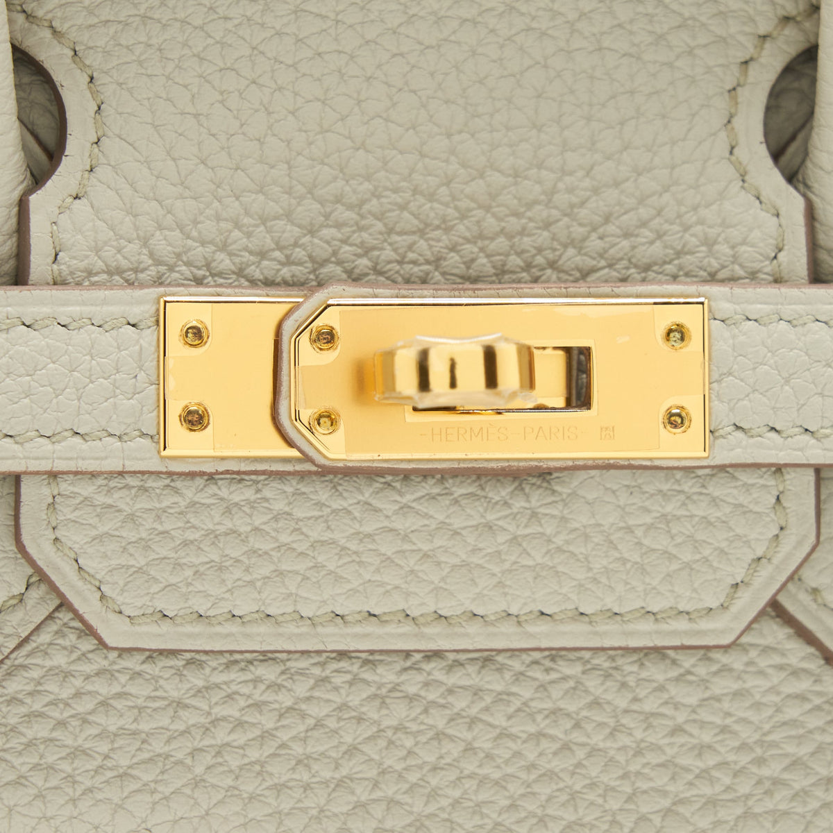 HERMES BIRKIN 25 TOGO 8L BETON GHW