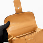 Delvaux mini brilliant calfskin brown GHW