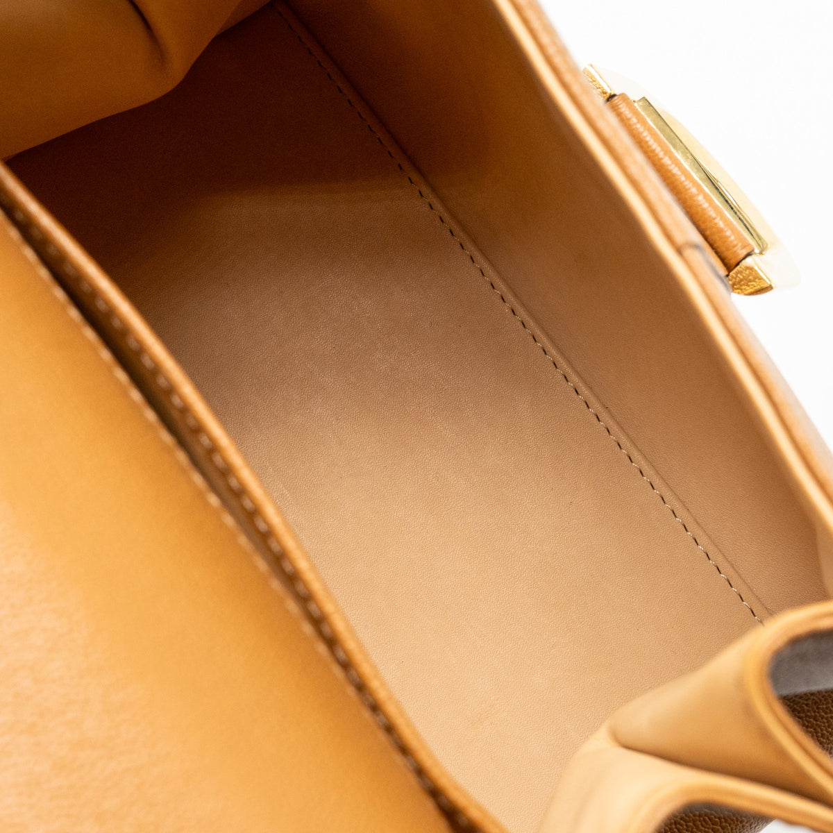 Delvaux mini brilliant calfskin brown GHW