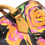LOUIS VUITTON SPEEDY 30 LIMITED FLOWER PRINT MONOGRAM CANVAS GHW