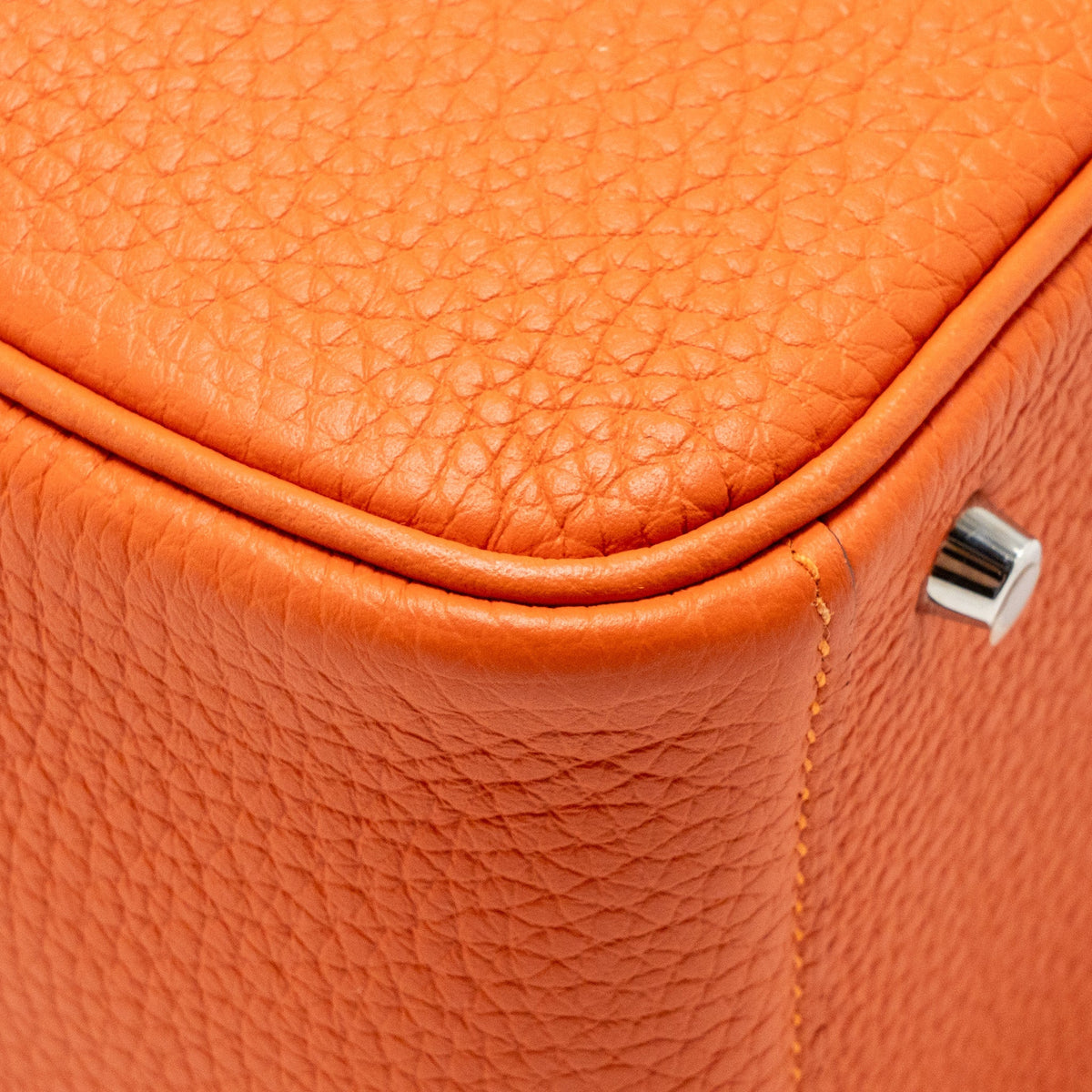 Hermes Mini Lindy Clemence 9J Feu SHW