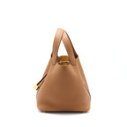 Hermes Picotin 22 Lock Bag Clemence Gold GHW