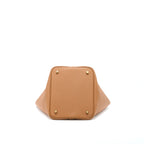 Hermes Picotin 22 Lock Bag Clemence Gold GHW