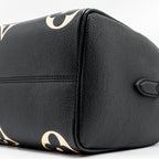 LOUIS VUITTON SPEEDY BANDOULIERE 25 BICOLOUR MONOGRAM EMPREINTE BLACK/MULTICOLOUR GHW