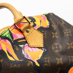 LOUIS VUITTON SPEEDY 30 LIMITED FLOWER PRINT MONOGRAM CANVAS GHW