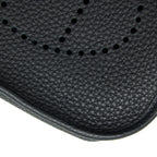 HERMES MINI EVELYNE BLACK GHW